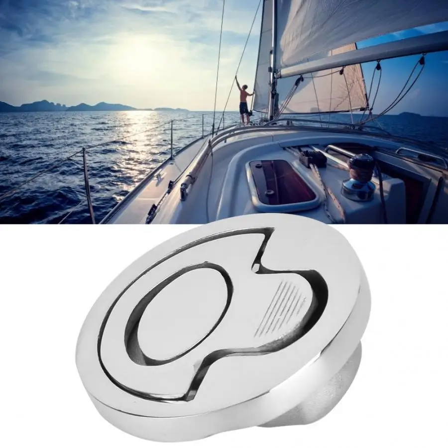 Лодка вытяжное кольцо Круглый Весна ручная для промывания подъемная ручка 50x41 мм