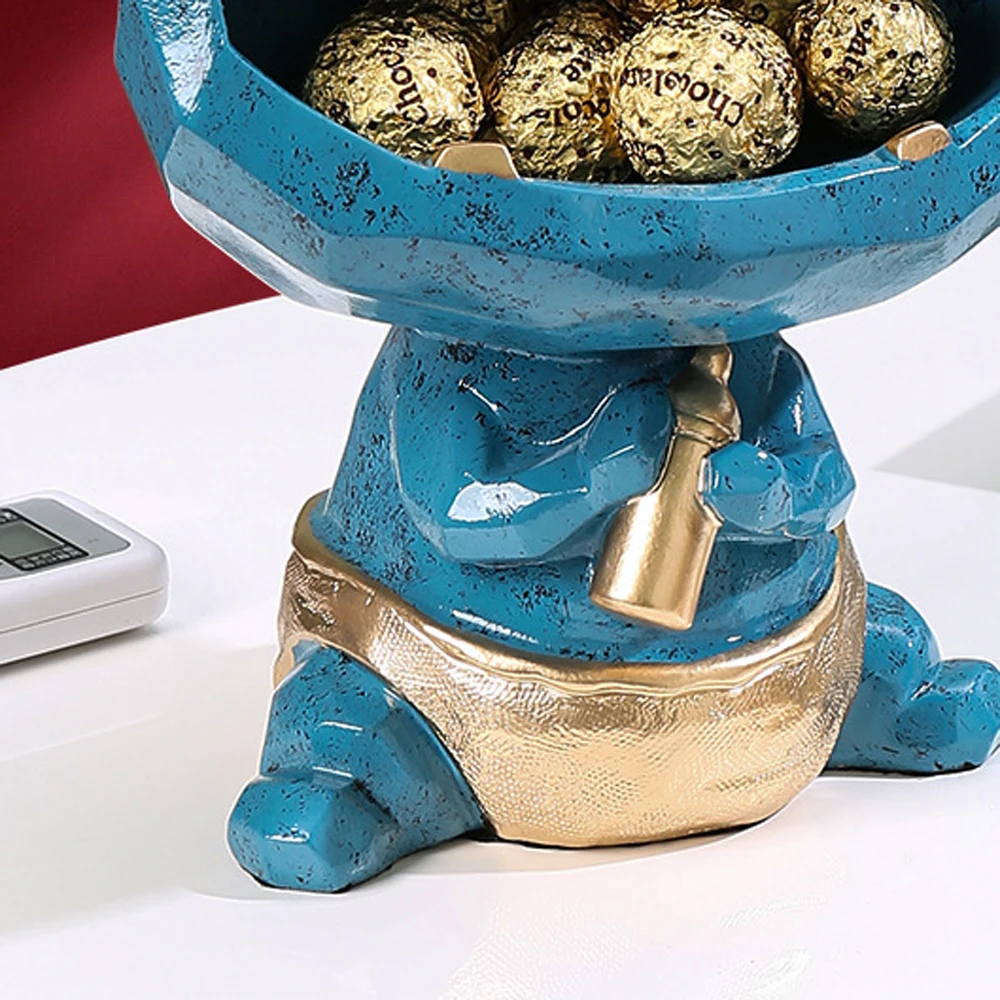 

Hippopotamus Opening Big Mouth Storage Box Candy Key Container Hippo Home Decor Decorative Gift Resin Art Sculpture Statue