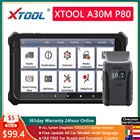 XTOOL Anyscan A30M OBD2 Инструмент для диагностики всей системы автомобиля Беспроводной сканер OBD2 для iOS  Android Инструмент двунаправленного сканирования 21+ Функции сброса ABS Подушка безопасности DPF KO MK808 D7