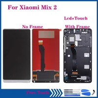 for xiaomi mi mix 2 mix2 lcd display 10 touch screen panel digitizer assembly for xiaomi mi mix 2 mde5 lcd with frame