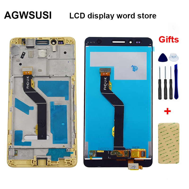 С ЖК дисплеем для Huawei Честь 5X сенсорный экран KIW L21 GR5 KII L05 панель дисплея с