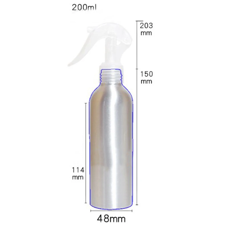 

Aluminum Spray Bottle Barber Water Sprayer Bottle Haircut Styling Empty Atomizer Pro Salon Hairdressing Tools DIY Home