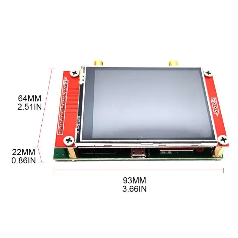 

2.8 Inch 3G Portable Vector Analyzer Web 50KHz-3GHz S-A-A-2 NanoVNA V2 Antenna Analyzer Shortwave HF VHF UHF