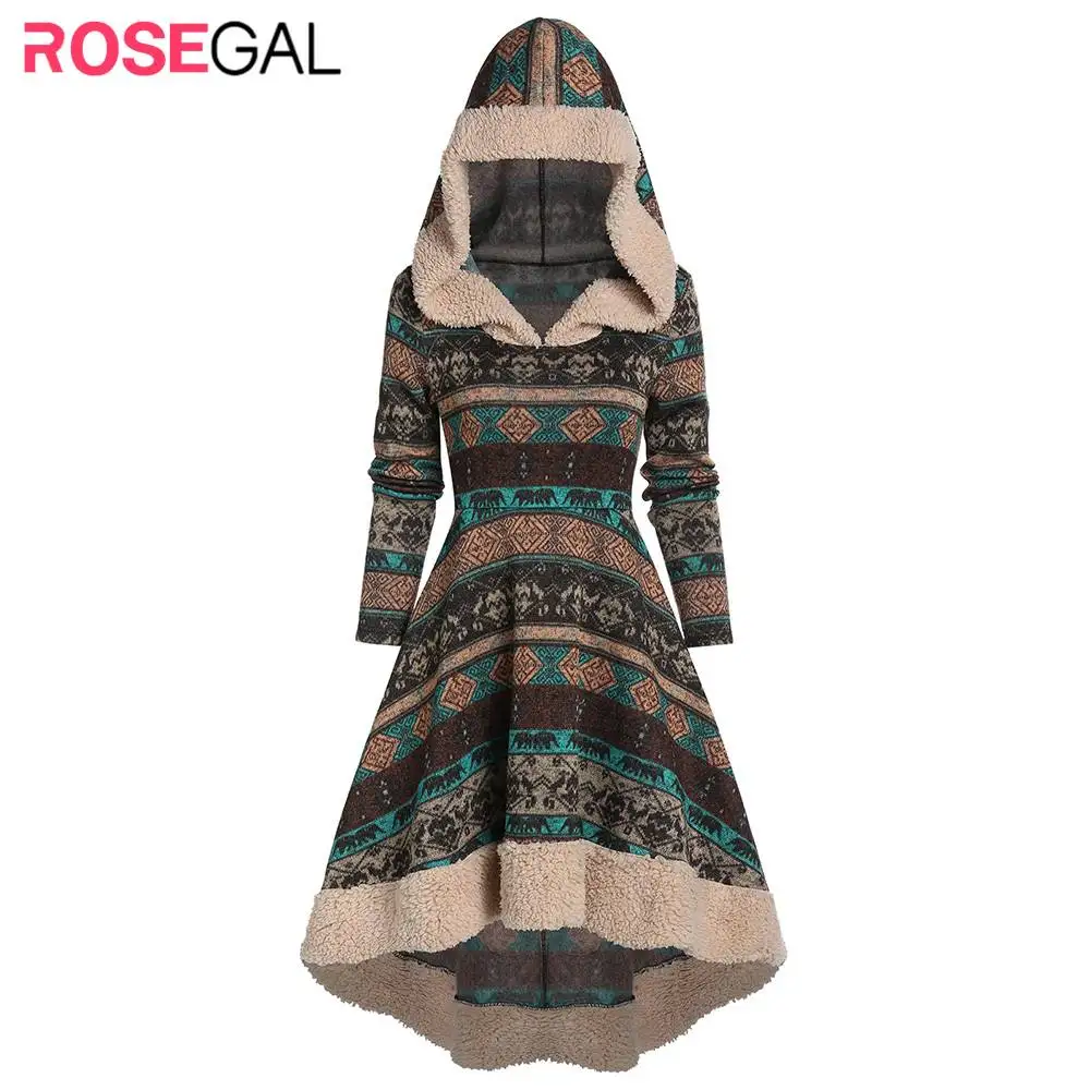 Женское трикотажное платье-трапеция ROSEGAL Элегантное повседневное винтажное