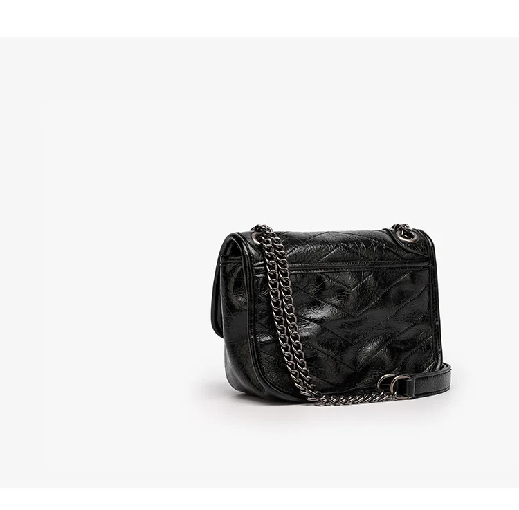 

Chain Bag Female 2021 New Trendy Simple Wild Korean Soft Leather Stray Small Square Bag Messenger Bag Small Bag Bags