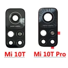 Стеклянные линзы для задней камеры, для Xiaomi Mi 9, 10 Lite, Mi9 Se, Note 10T Pro  Mi 10T LIte, с клейким покрытием, 10 шт.