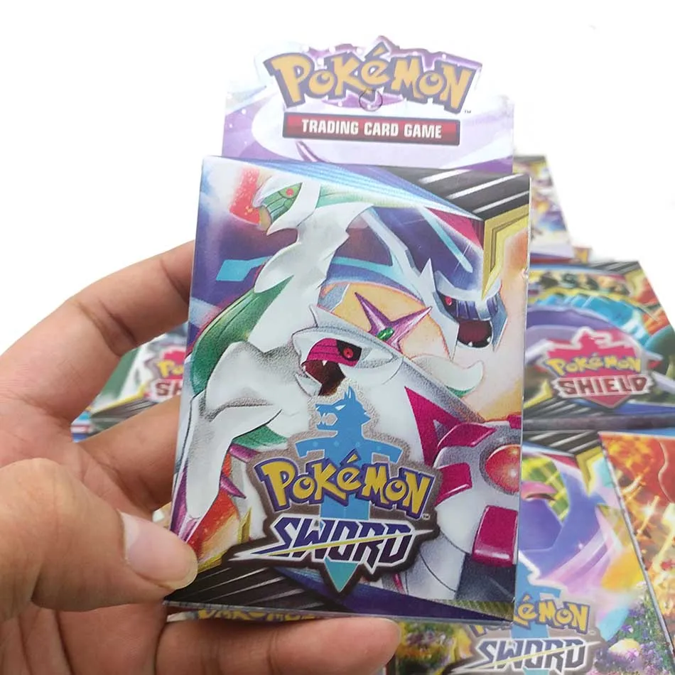 25 шт. в случайной коробке новые карты POKEMON английская версия Pokemon Sm11 Ptcg