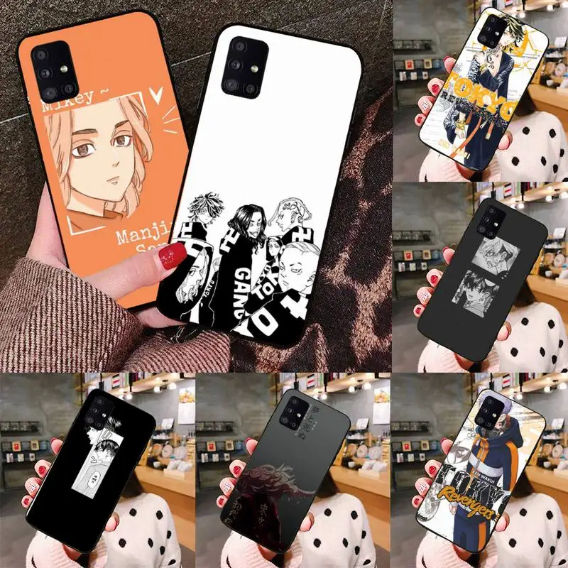 

tokyo revengers Phone Case black For Samsung galaxy S 21 20 10 8 A 51 71 50 21s 70 40 20 20e note 10 plus Ultra 5g fe