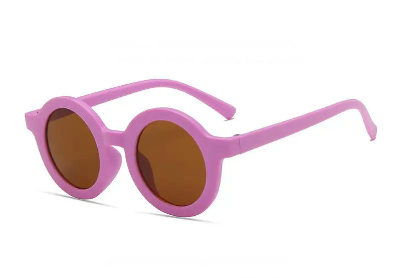 

Fashion Retro Round Kids Sunglasses Boys Girls Sun Glasses Vintage Chirldren Sunglasses Colorful Baby Shades UV Goggles