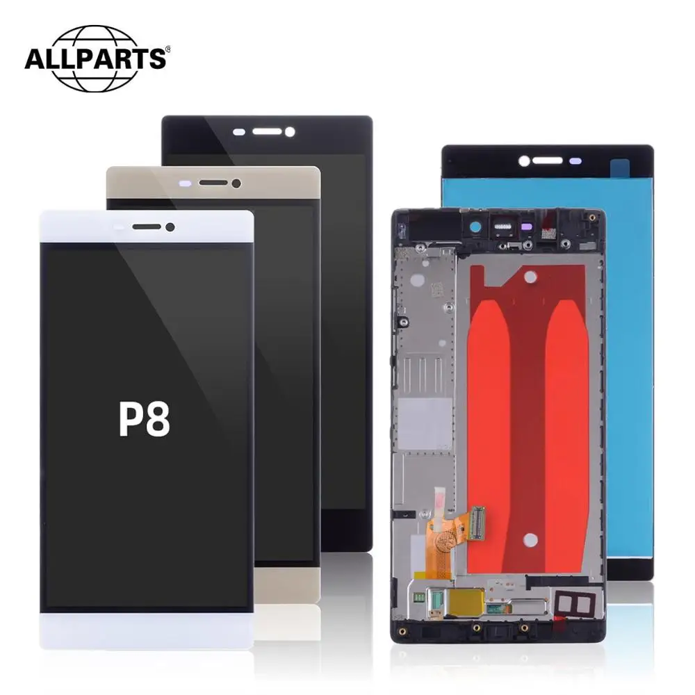 Дисплей для HUAWEI P8 GRA L09 gra l09 ul10 LCD в сборе с тачскрином на рамке Оригинал 5.2''