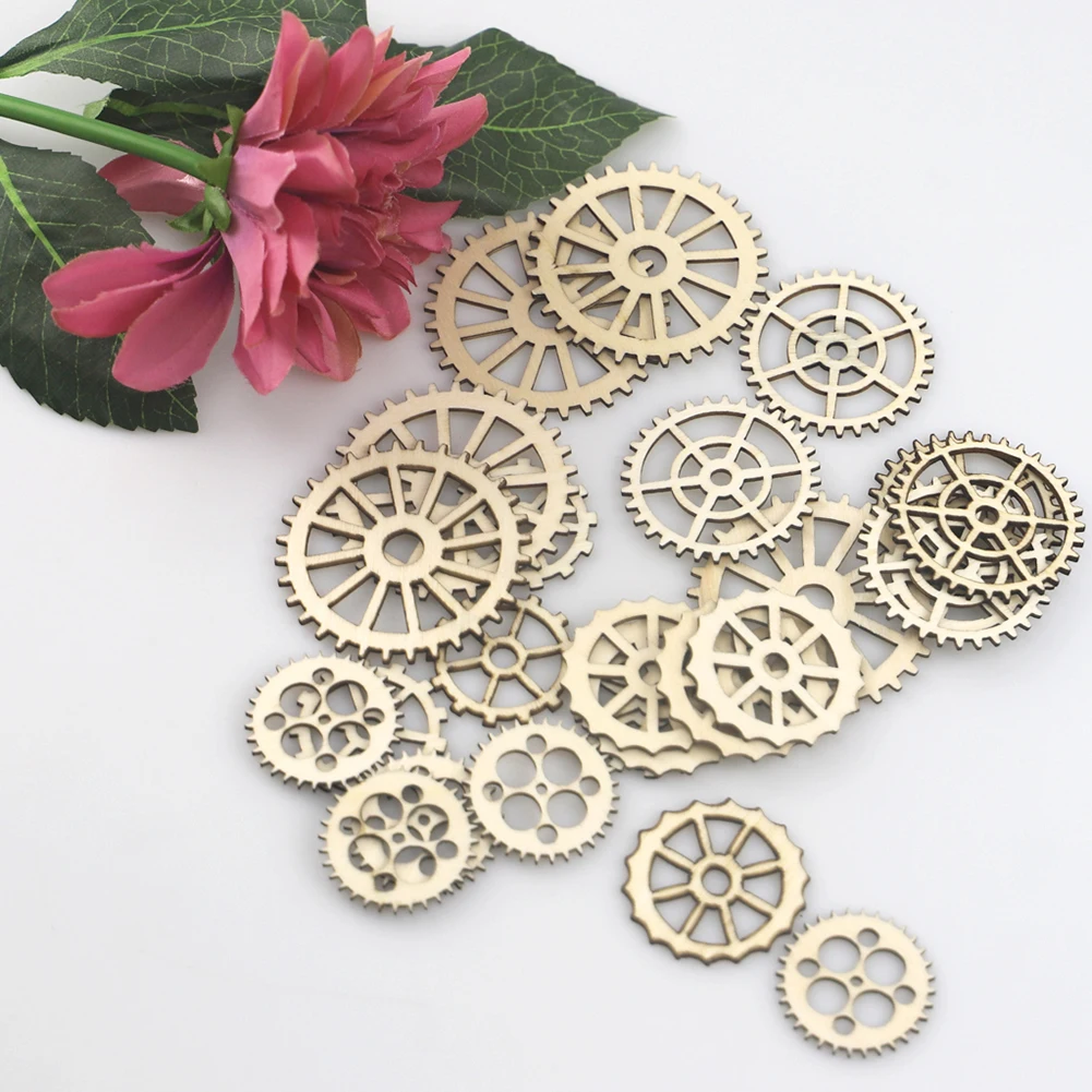 Вырезанные штампы разных размеров циркулярная пила Форма деревянные чипы Сделай