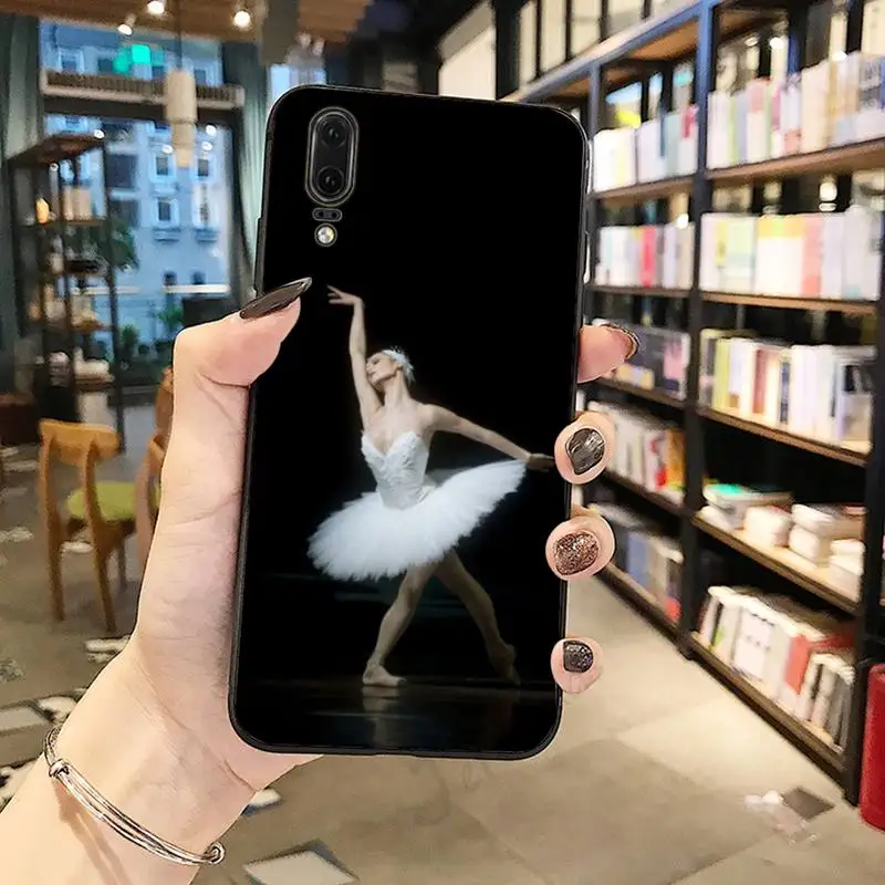 

Ballet Girl Dance Shoes fashion design pattern Phone Case For Huawei honor Mate P 10 20 30 40 Pro 10i 9 10 20 8 x Lite
