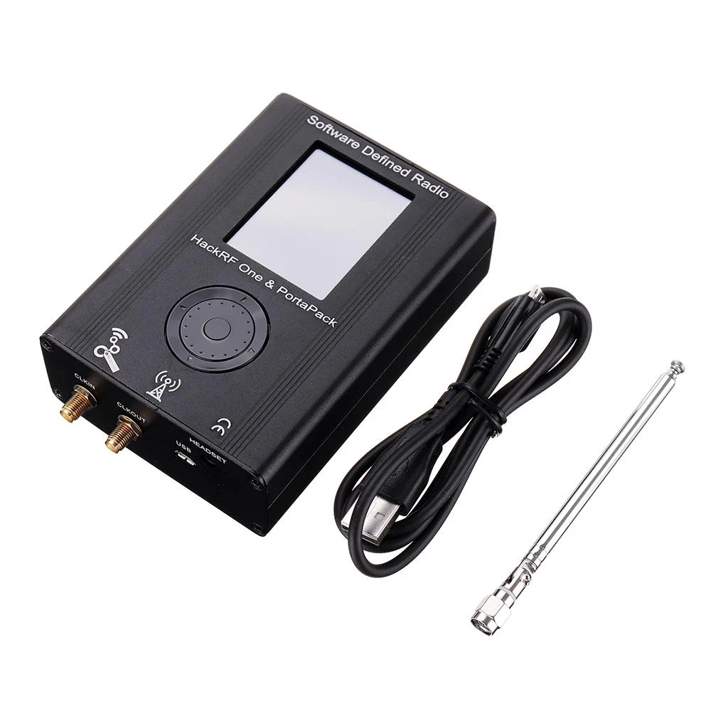 2 4 дюймовый RGB lcd новейшая версия PORTAPACK + HACKRF ONE от 1 МГц до 6 ГГц SDR программно