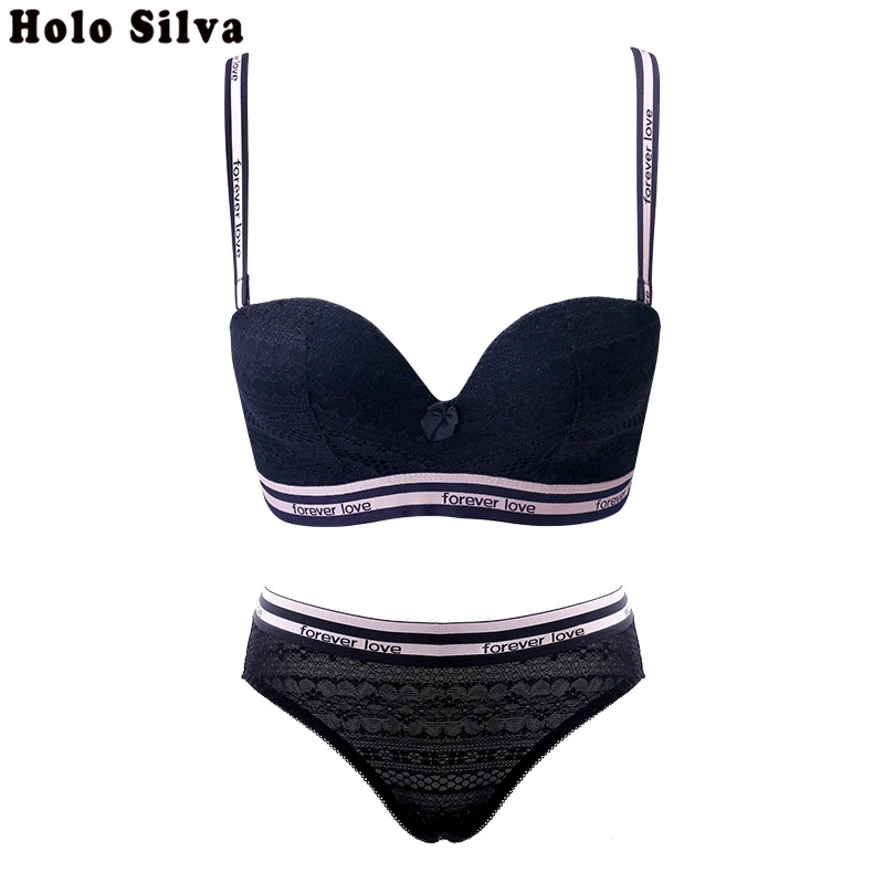 Женский бесшовный комплект нижнего белья бюстгальтер с чашкой 3/4 и трусики пуш ап