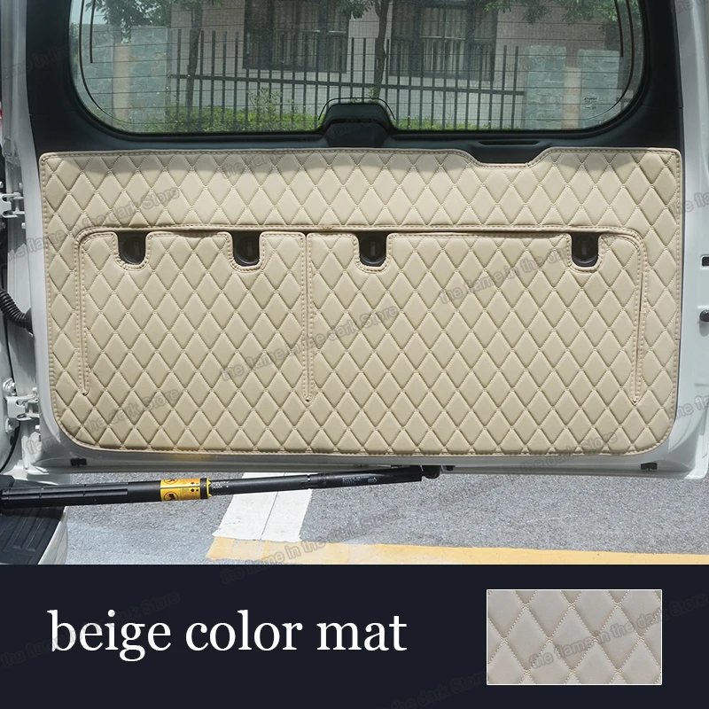 Кожаный автомобильный брелок с хвост дверной коврик для тойота ленд крузер прадо