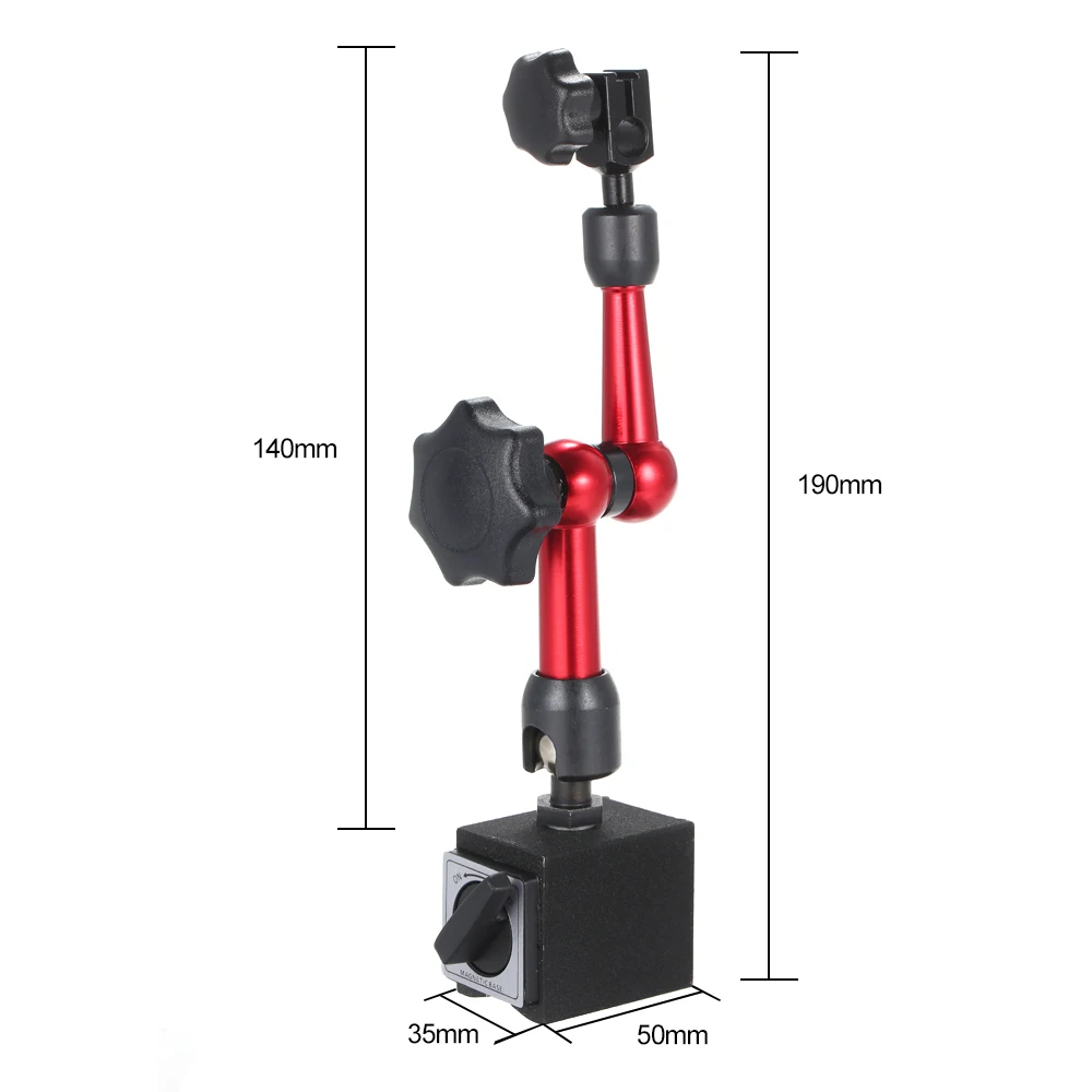 Портативный магнитный держатель железный Мини кронштейн с двойным регулируемым