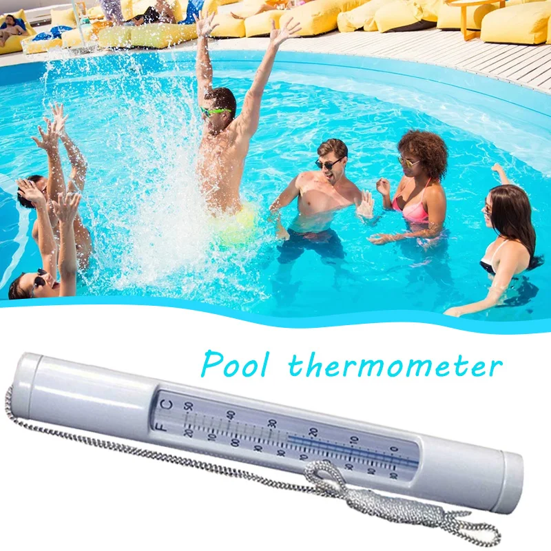 

Hot Pool Thermometer Quick Read Convenient Accurate Readings Fahrenheit and Celsius For Spa Hot Tub Aquarium ED889