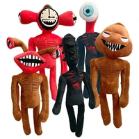 40cm siren head plush toy cartoon black dog plush stuffed animal black dog plushie doll toys for kids boys