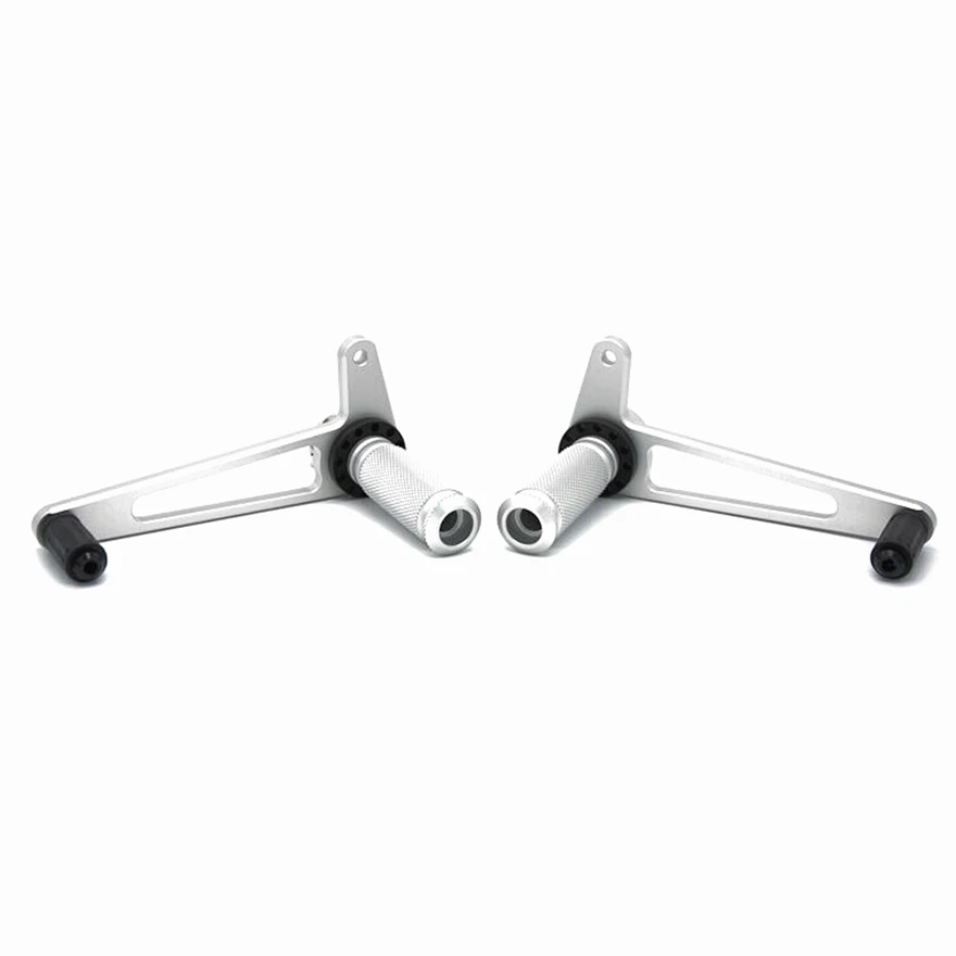 Кафе Racer Rearsets задние наборы подставки для ног для Suzuki классический на заказ для YAMAHA Bobber Универсальный мотоцикл подножки