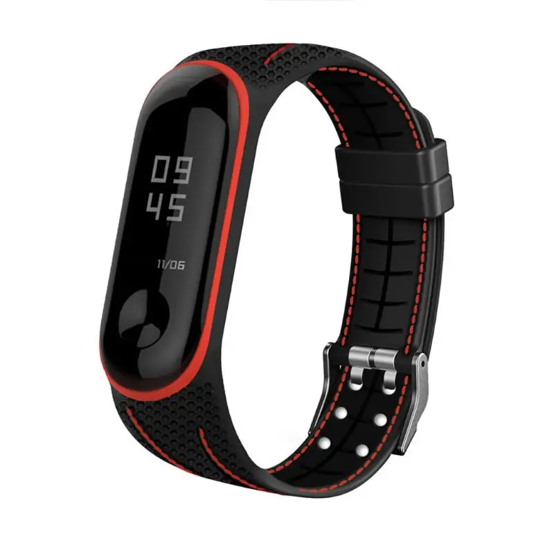 Universal Replacement Bamboo Shape Silicone Bracelet Watch Band Strap For Mi 3 4 | Электроника
