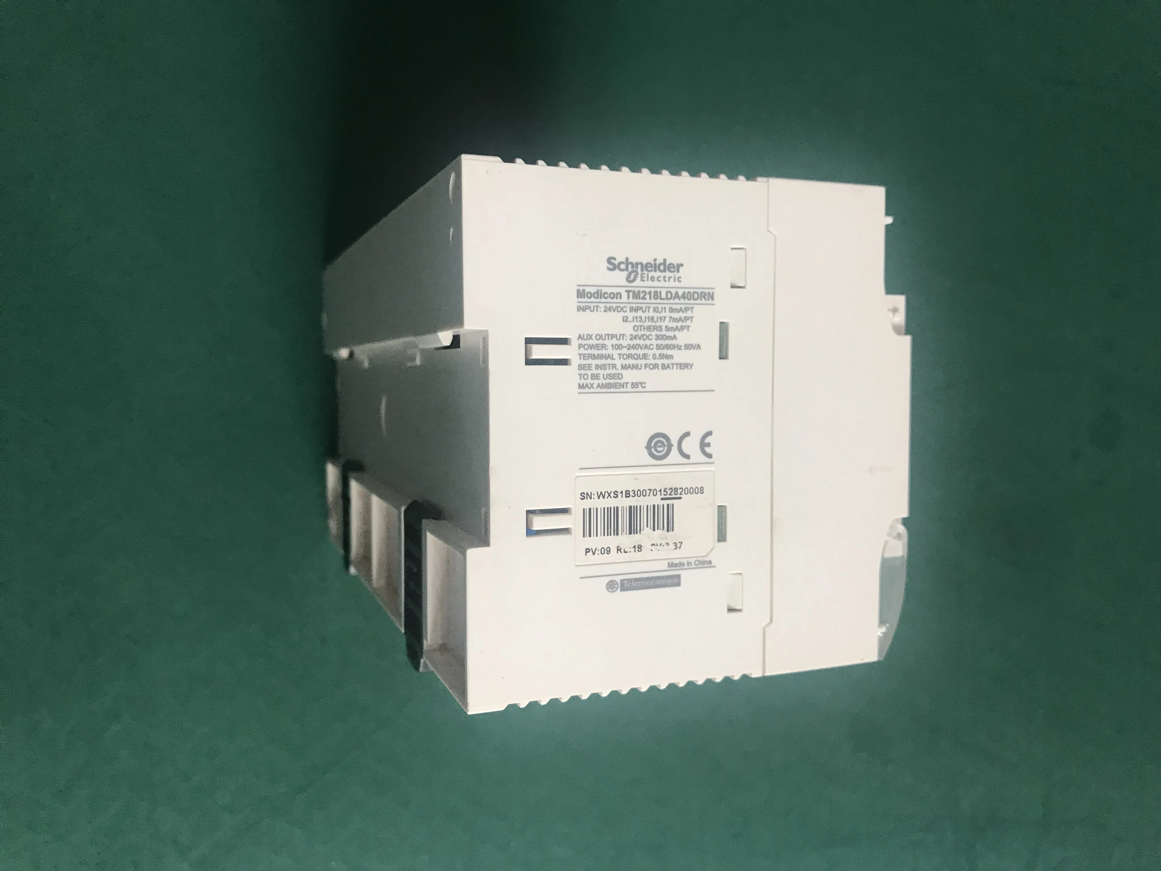 

PLC TM218LDA40DRN , used one , 90% appearance new , test goods , free shipping
