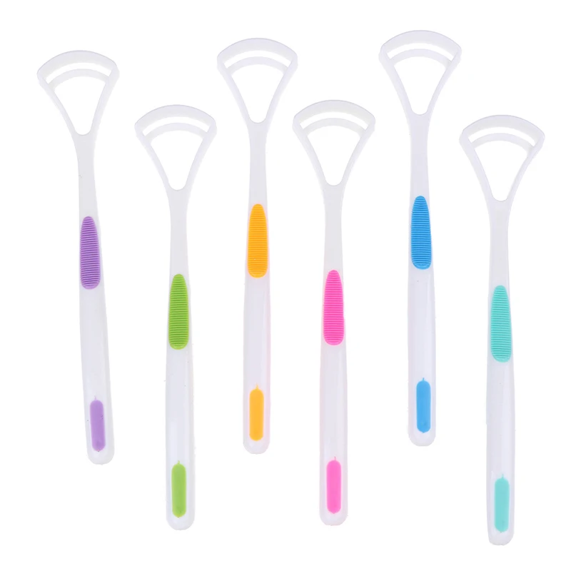 

1/2PCS/set Tongue Brush Professional Plastic Tongue Tounge Cleaner Scraper Care Oral Hygiene Keep Fresh Breath