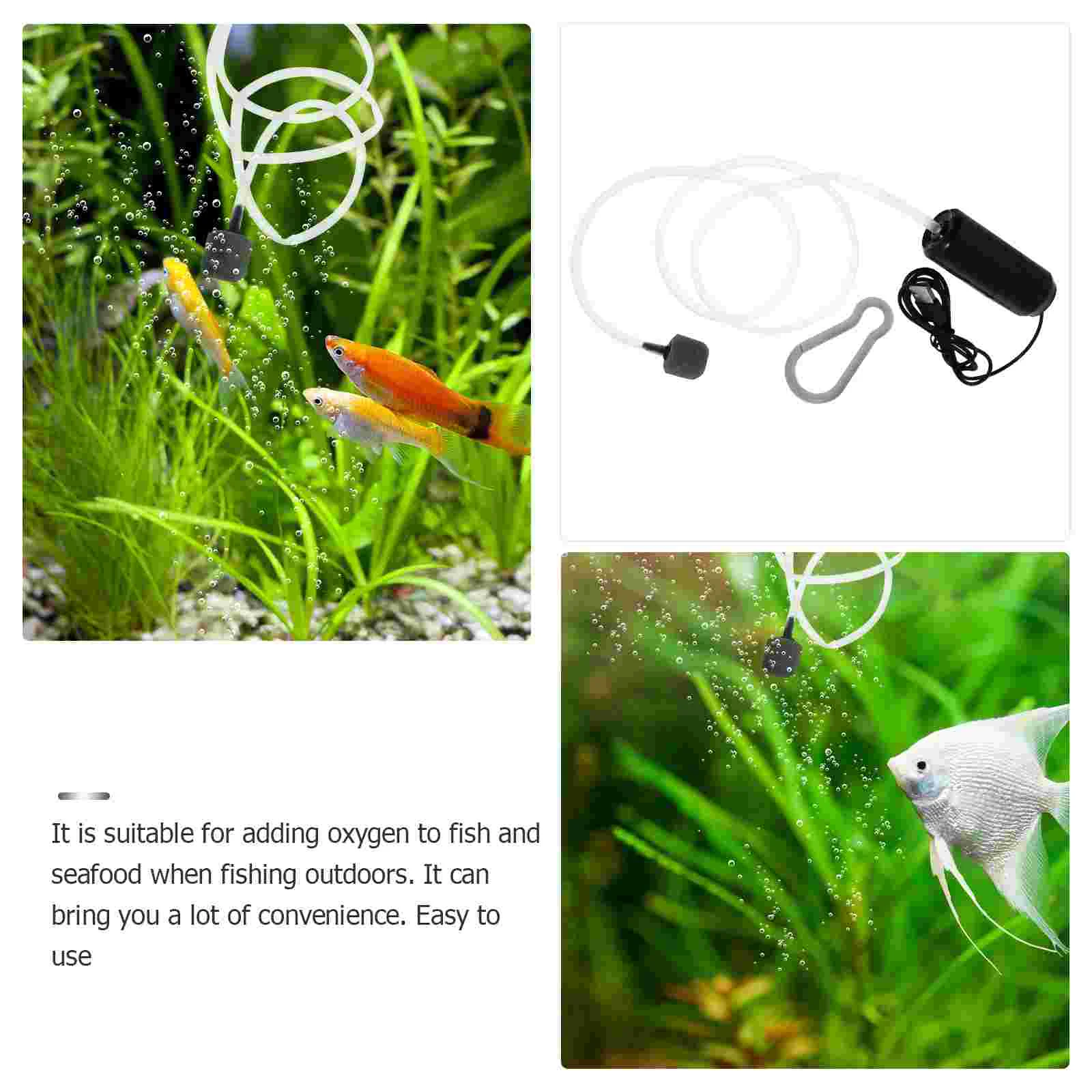 1 Набор Мини кислородных фотоэлементов насос для аквариума USB дизайнерский