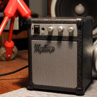 retro replica guitar amplifier high fidelity my amp audio portable speaker amp audio mini guitar speakers bass stereo