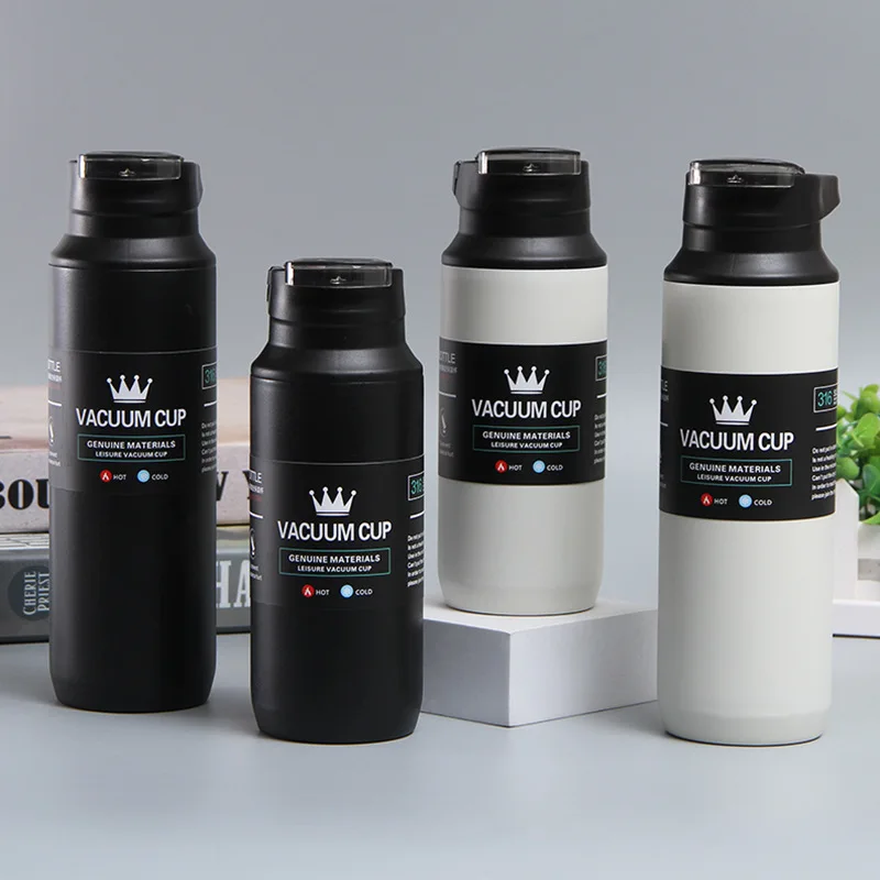 

Large Capacity Thermos Water Bottle For Tea Portable Thermal Mug Stainless Steel Cup Sport Cycling Vacuum Flask Insulated