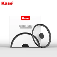 kase 58mm 77mm 95mm mirror filter with adapter ring kit for creating donut bubble shape effect bokeh