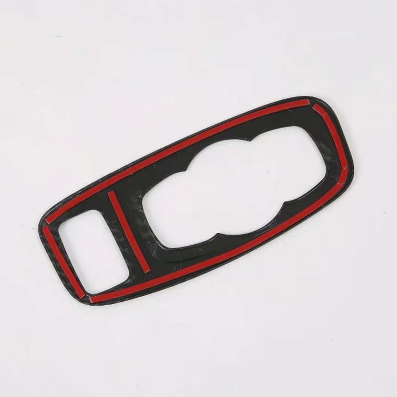 

Carbon Fiber Headlight Switch Button Cover Fog Lamp Adjustment Panel Frame Trim Car Accessories for Ford FOCUS 2019 2020