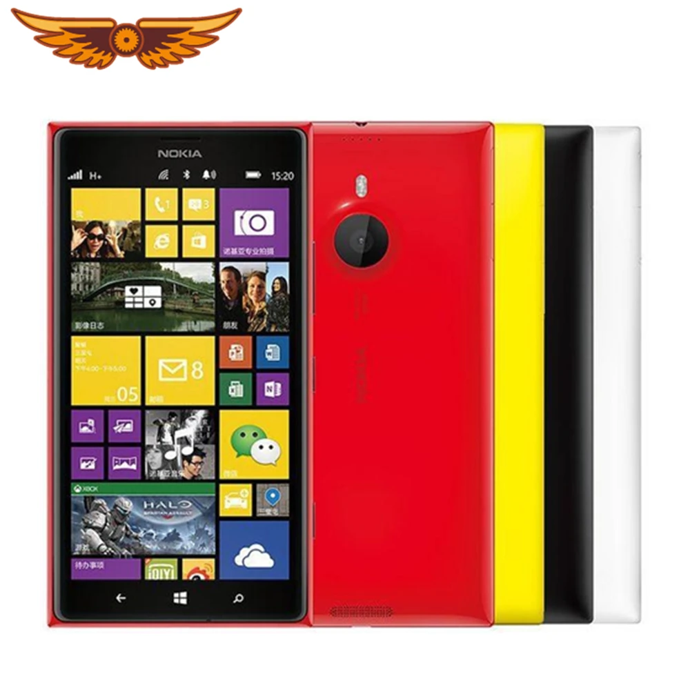 Оригинальный мобильный телефон Nokia Lumia 1520 Windows 8 четырехъядерный 2 Гб ОЗУ камера 20
