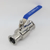 34 19mm 304 stainless steel sanitary ball valve tri clamp ferrule type for homebrew diary product 34 19mm 304 stainless st
