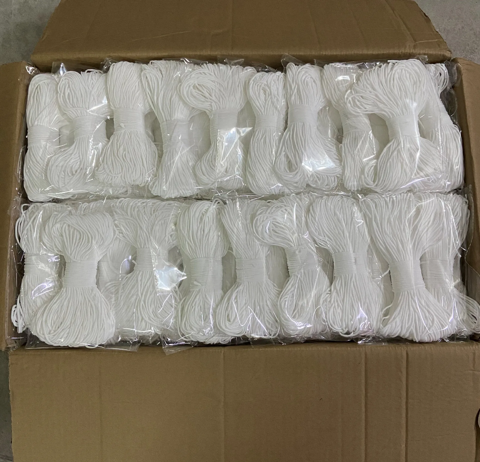 

3MM 5MM White Black Thin Round Elastic Bands Elastic Rope For Masks DIY Garment Elastic Tape DIY Sewing Accessories
