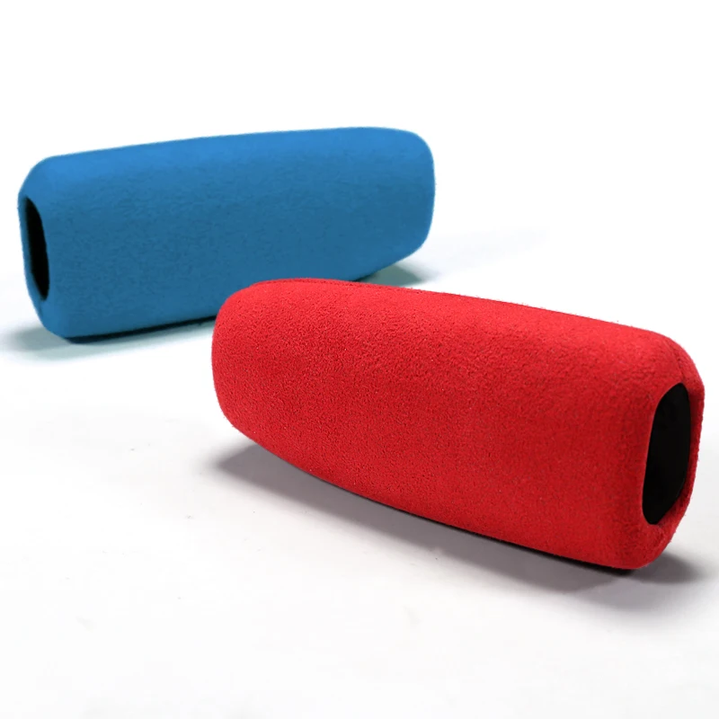 

TPIC Alcantara Car HandBrake Cover Sleeve Sticker For Mustang 2015-2020 Interior Trim Anti-slip Accessories Hand Brake Case