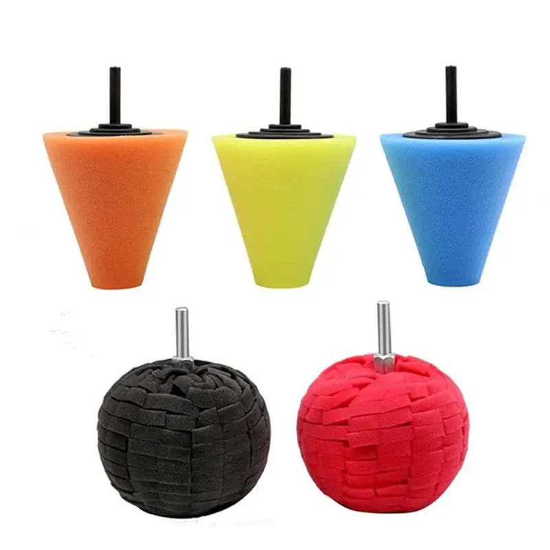 

Car cone polishing sponge ball steel wheel hub polishing sponge wheel car mesh polishing sponge grinding head