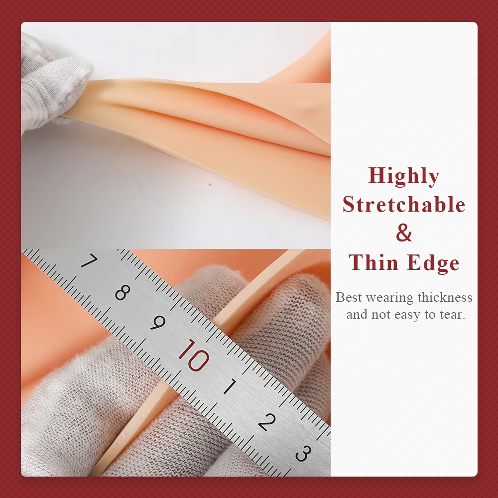 

KUMIHO BCDEG Cup Silicone Huge Fake Breast Forms Transgender Drag Queen Crossdressing For Sissy Sexy Style for Crossdresser