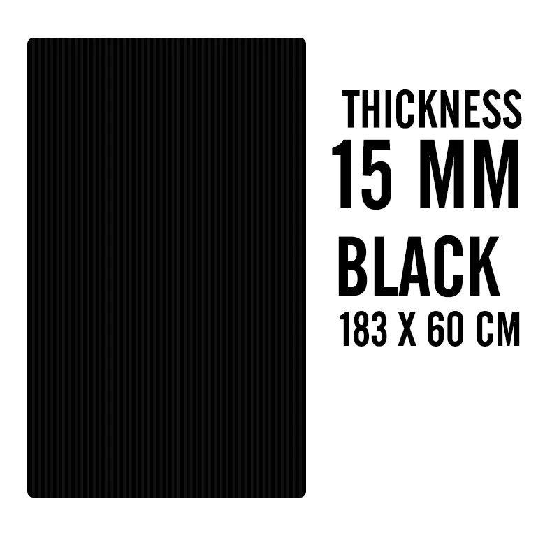 Track 15mm Black 183X60X15 мм Нескользящие коврики для йоги, для фитнеса, безвкусные, для пилатеса, гимнастики, упражнений, утолщенные, для фитнеса, спортивные коврики, поддерживающие DIY печать - Цвет: Track 15mm Black