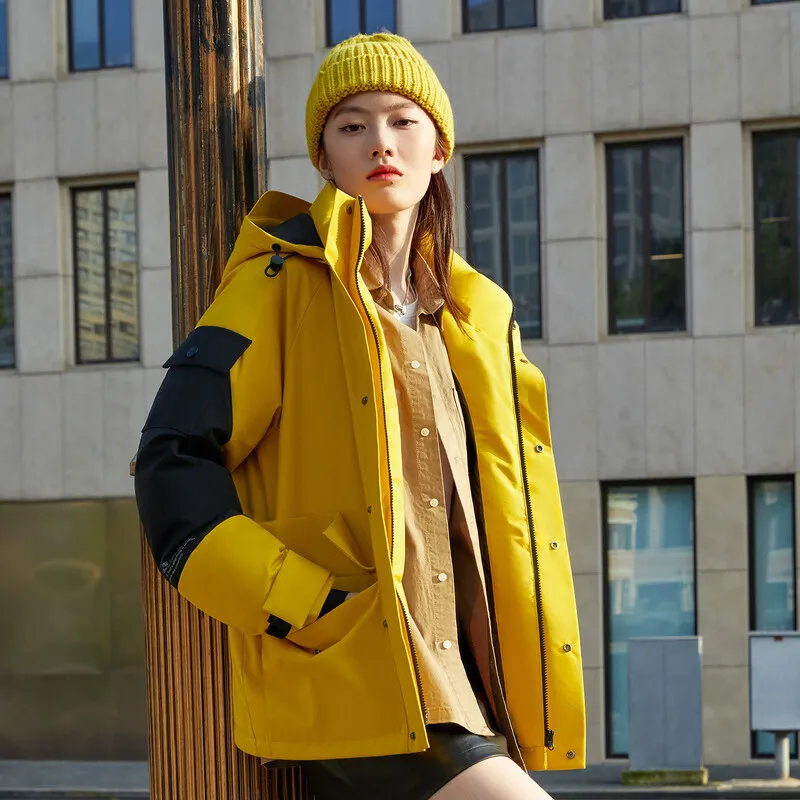 

Bosideng Monet Down Jacket New Men's and Women's Fashion Windproof Short Neutral Winter Windbreaker