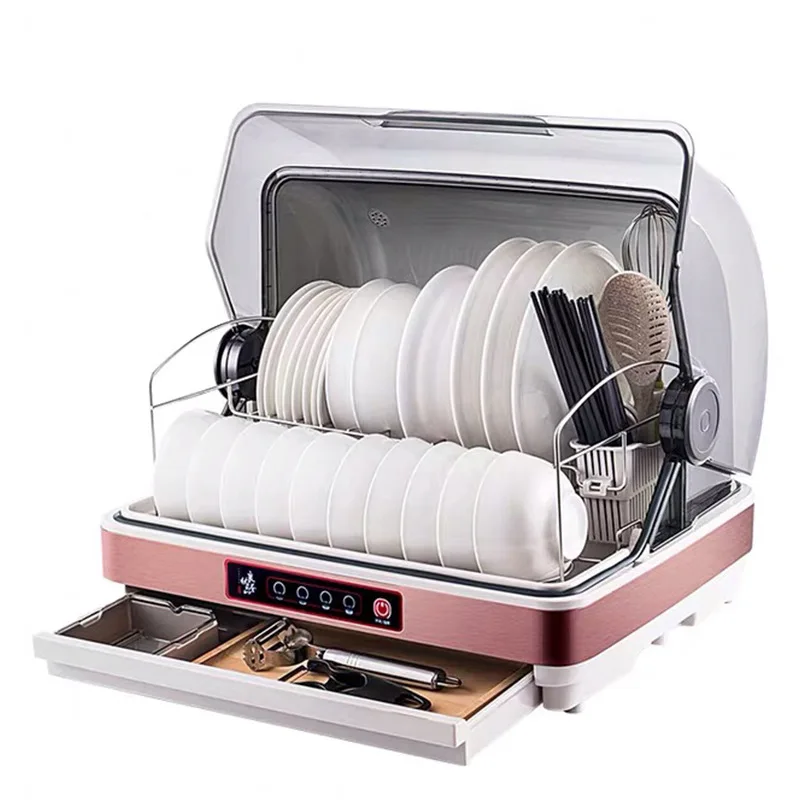 42L Dishwasher full-automatic domestic desktop small disinfection cabinet mini intelligent embedded dishes mini washing machine