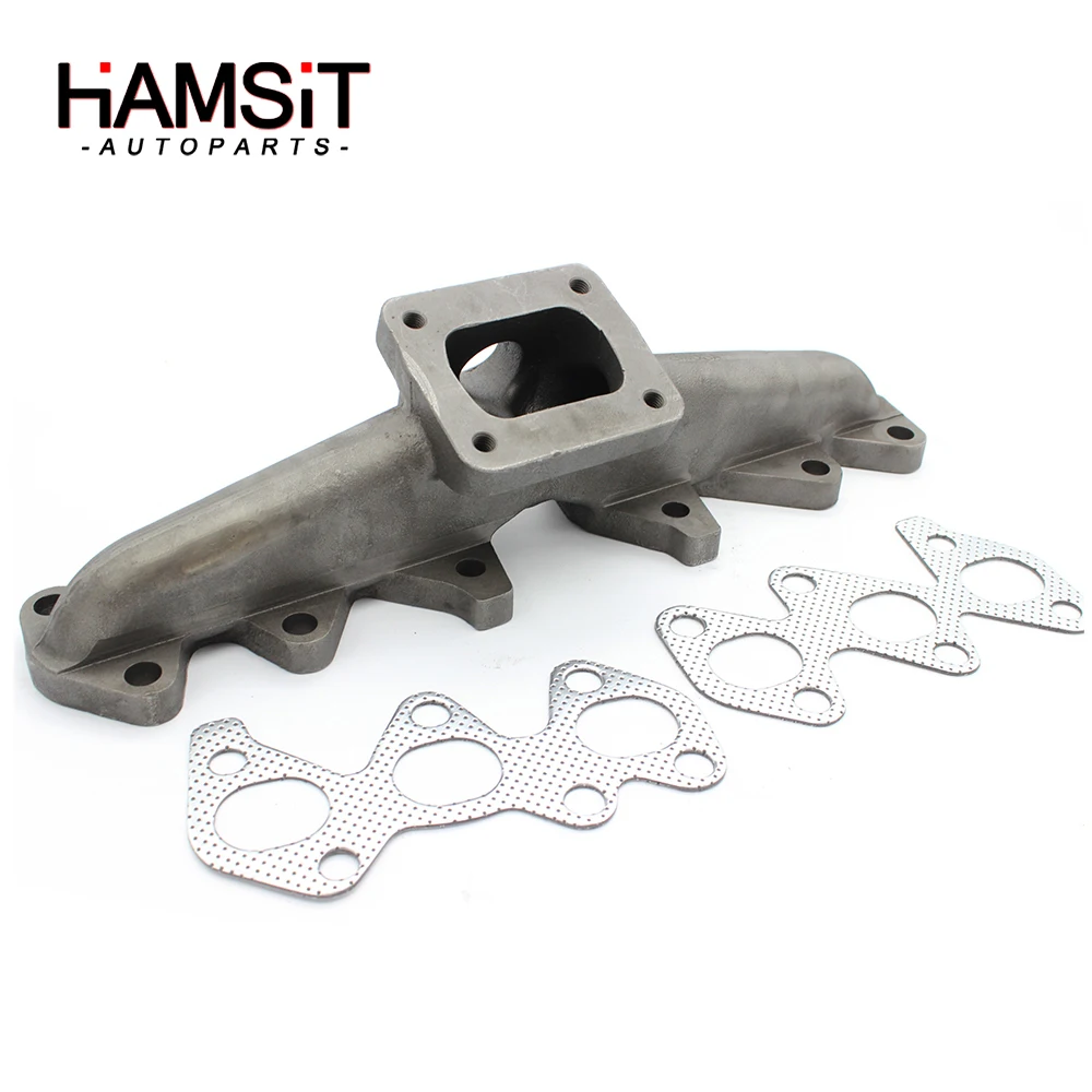 Hamsit модификация автомобиля чугунный Выпускной турбо коллектор для Toyota Supra Lexus IS300