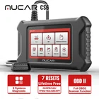 Диагностический сканер MUCAR CS6 OBD2, прибор для считывания кодов двигателя из АБС-пластика, SRS, TCM, TPMS, для масла, EPB, SAS, TBA, TPMS, ABS, без сброса срока службы