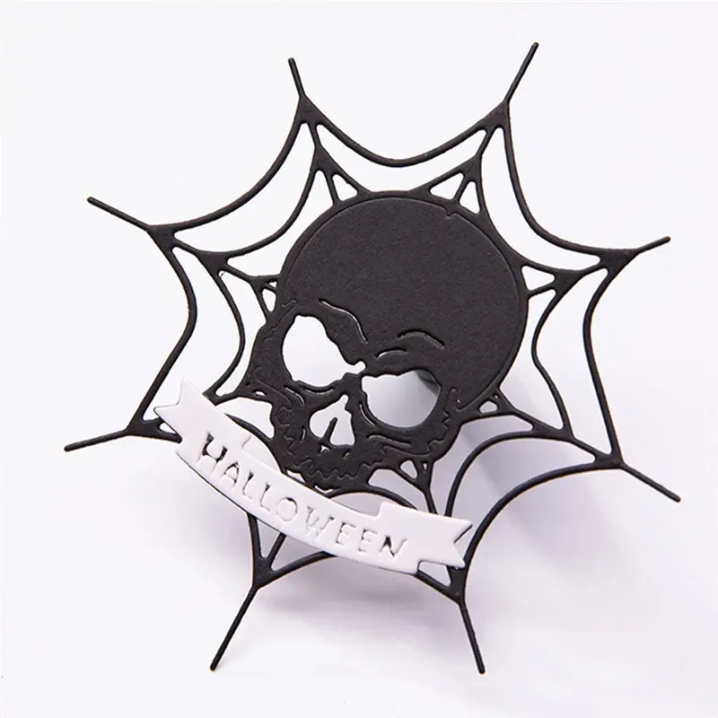 Новый дизайн Хэллоуин металлические режущие штампы DIY тиснение Трафаретный