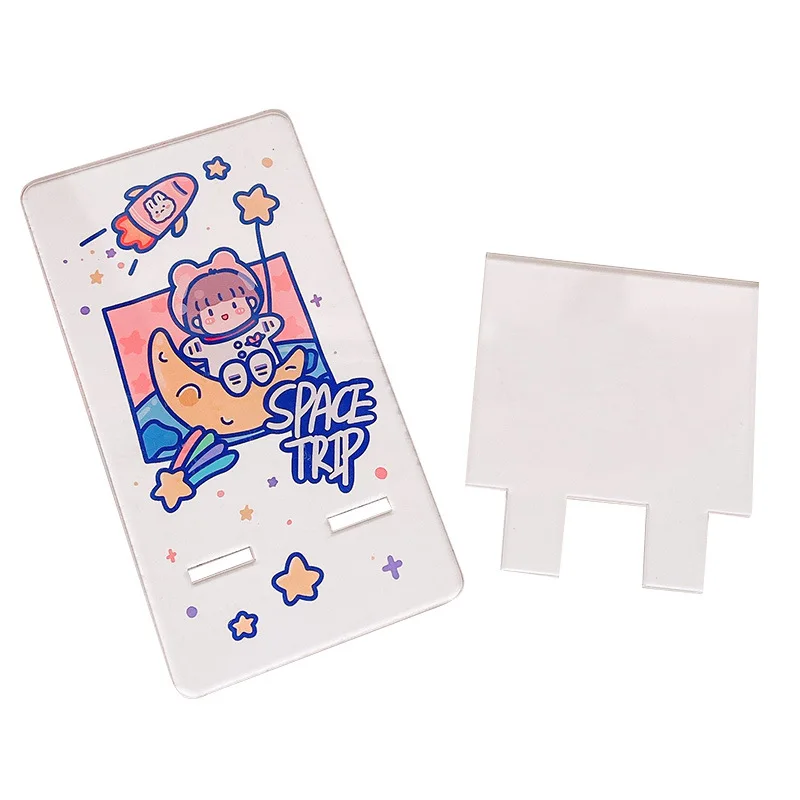 kawaii phone stand holder for mobile phone ipad desktop organizer cute portable holder detachable support cartoon lazy bracket free global shipping