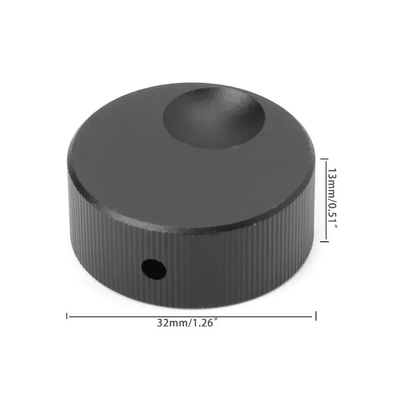 13x32 мм ручки потенциометра крышка Алюминиевый Регулятор громкости мультимедийные колонки запасные части для HIFI аудио усилитель музыкальная трибуна