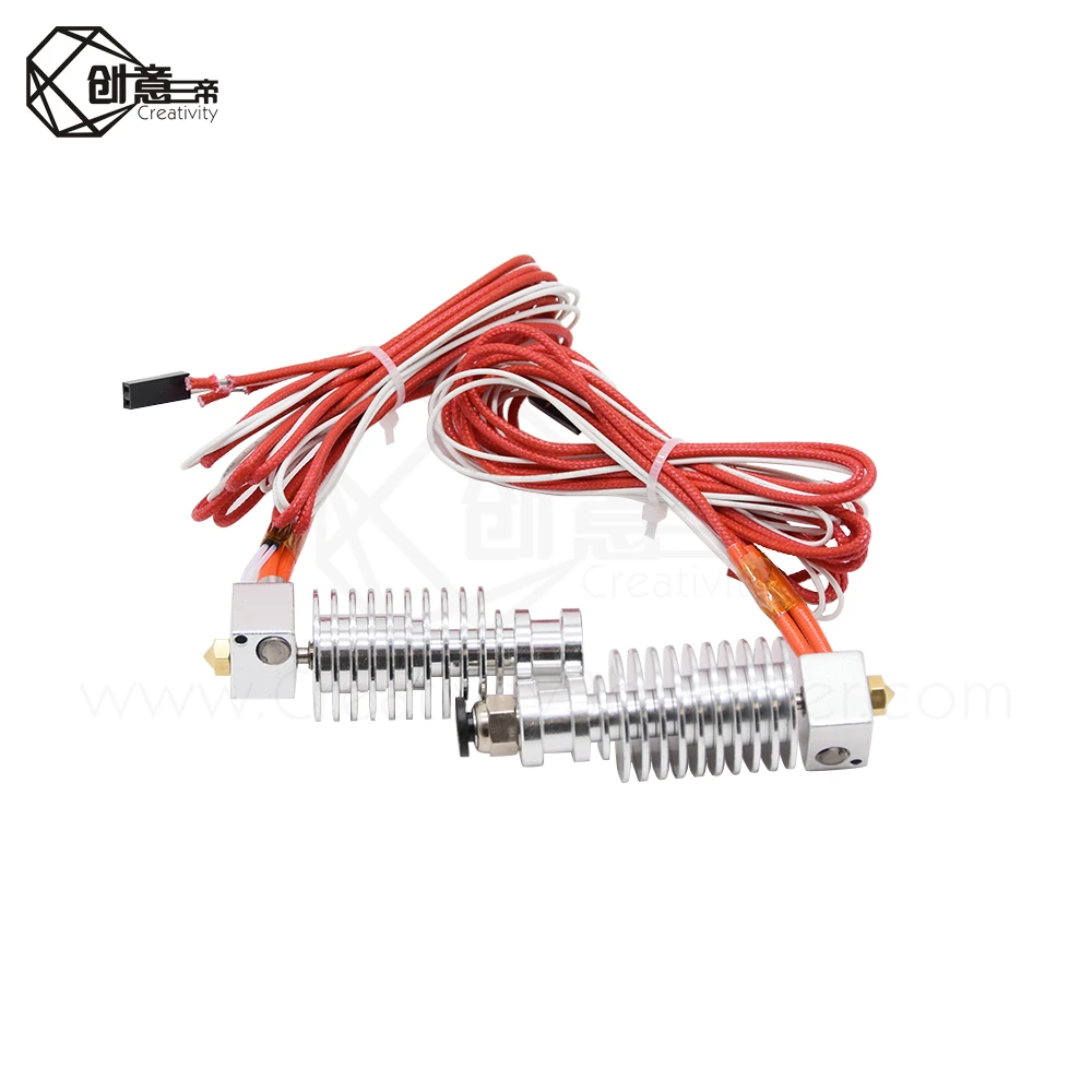 3D принтер V5 12 В/24 В J head Hotend правильный экструдер на длинное/короткое расстояние с