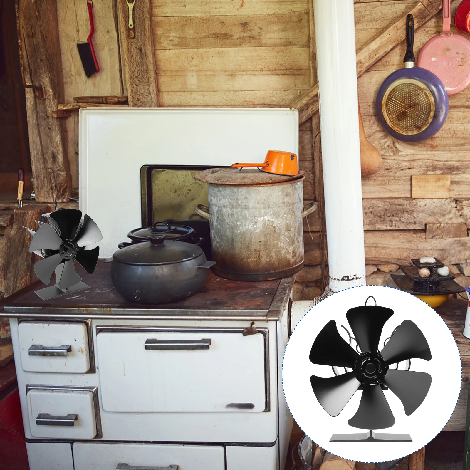 

Вентилятор для горелки, вентилятор для дровяной горелки с 6 лопастями, вентилятор для горелки