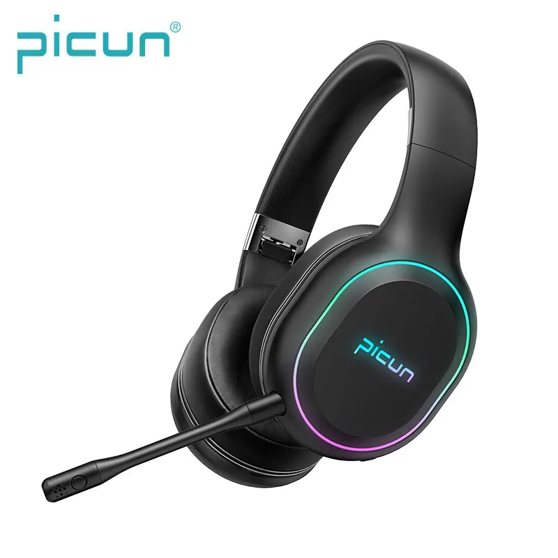 Новые Picun P80S мобильный Игровые наушники светодиодный RGB вибрации игровая