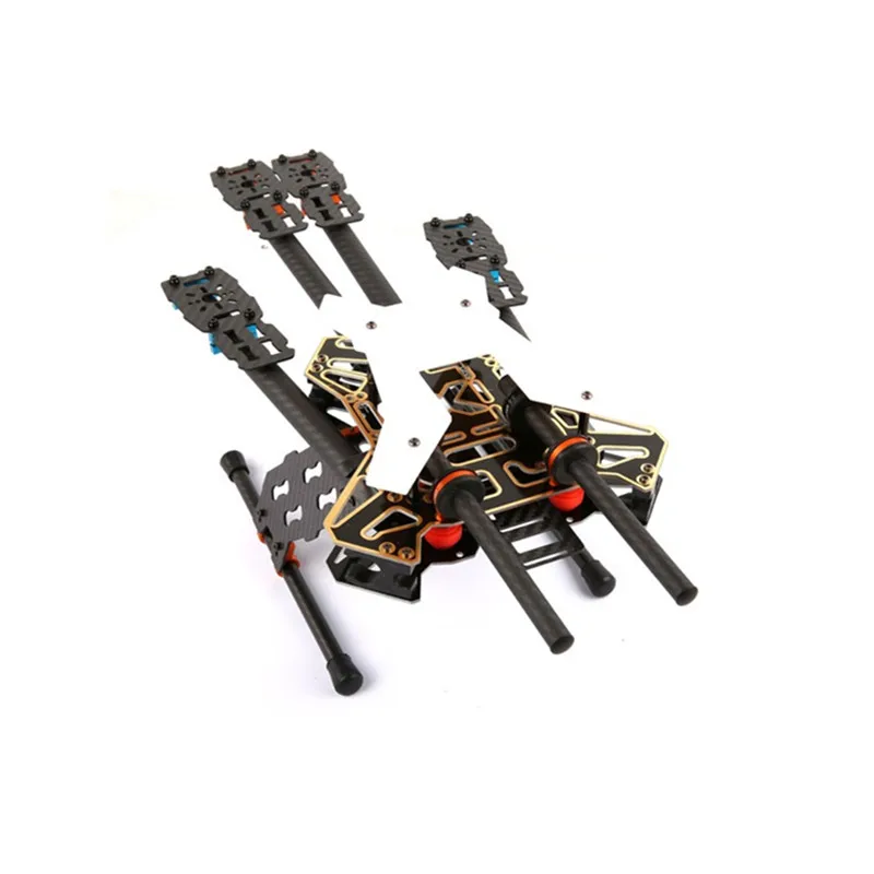 DIY FPV Квадрокоптер Alien 550 задняя Складная рамка из углеродного волокна для