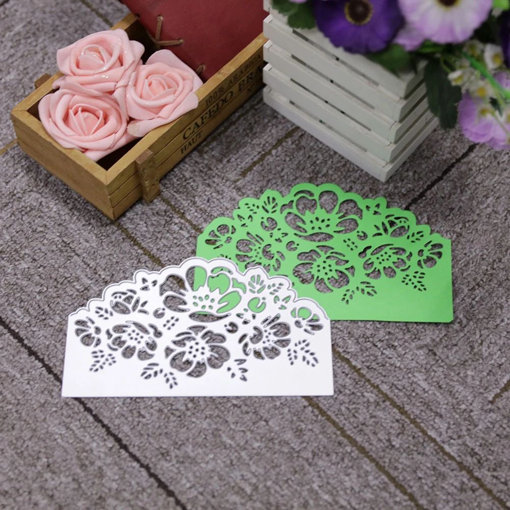 Металлические Вырубные формы Рождественская рамка для изготовления открыток